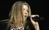 Fergie & BEP perform on stage in concert in Sydney